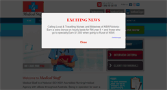 Desktop Screenshot of medicalstaff.com.au